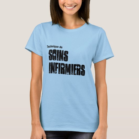 Technique de Soins Infirmiersのfille Tシャツ (正面)