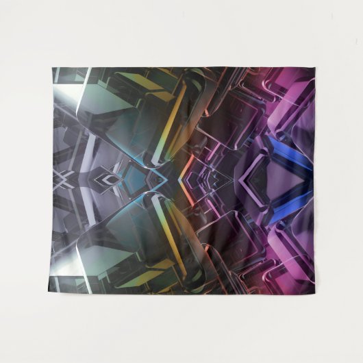 Techno Babble タペストリー (正面(横))