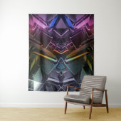 Techno Babble タペストリー (インサイチュ)