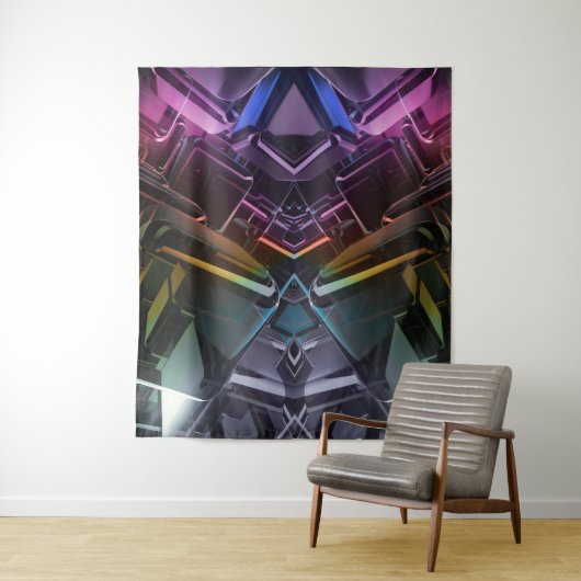 Techno Babble タペストリー (インサイチュ)