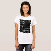 Techno bold typography logo design tシャツ (正面フル)