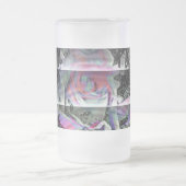 Techno Bouquet フロストグラスビールジョッキ (中央)