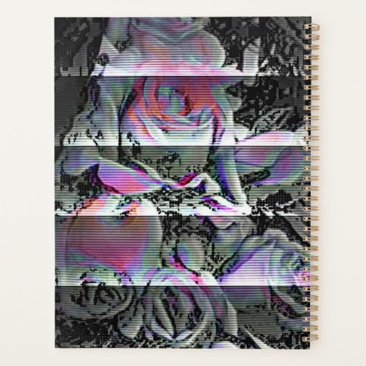 Techno Bouquet  プランナー手帳 (裏面)