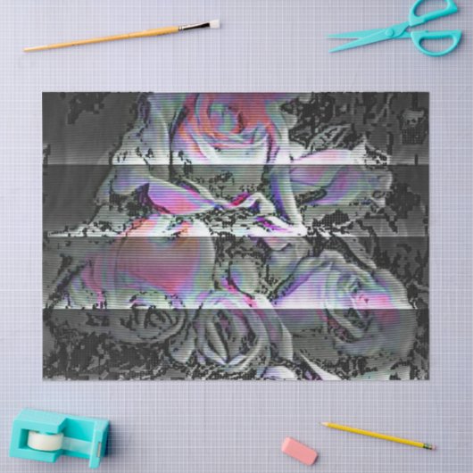 Techno Bouquet  薄葉紙 (クラフト)