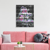 Techno Bouquet Canvas Print キャンバスプリント (インサイチュ (リビング))