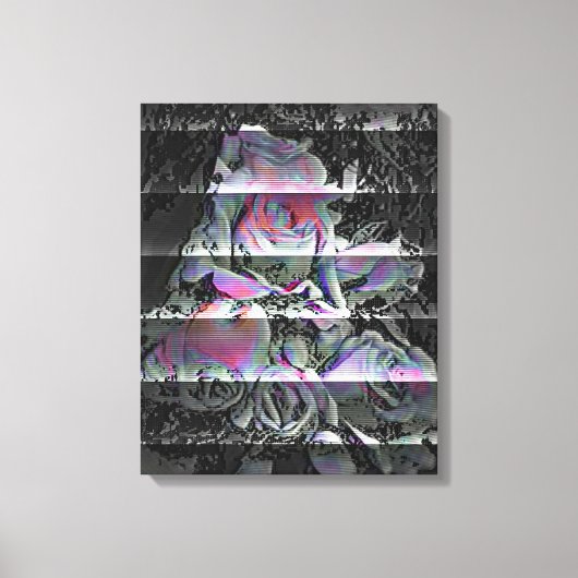 Techno Bouquet Canvas Print キャンバスプリント (正面)
