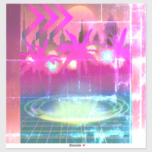 Techno City  シール (シート)