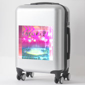 Techno City  シール (スーツケース)