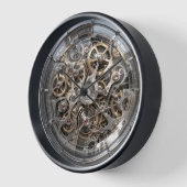 Techno geek quartz clock DIY 壁時計 (傾斜)