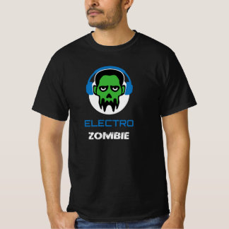 Techno Zombie DJ Rave Electro Tシャツ