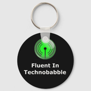 Technobabbleで流暢 キーホルダー