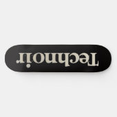 TechNoirデッキ スケートボード (横)