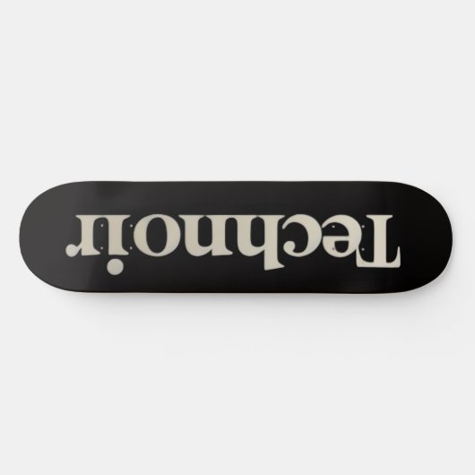 TechNoirデッキ スケートボード (横)