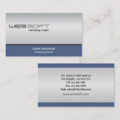 Technologie -名刺 名刺 (正面/裏面)