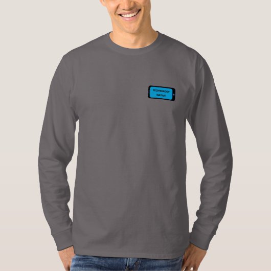 TECHNOLOGY先住民Tシャツ Tシャツ (正面)