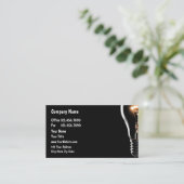 Technology クール Electrician名刺 名刺 (スタンド正面)