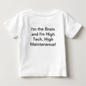 Technology Baby Shirt氏 ベビーTシャツ (裏面)