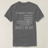 Technology Changes Rights Do Not 2nd Amendment 572 Tシャツ (デザイン正面)