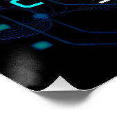 technology tech Progress  ポスター (コーナー)