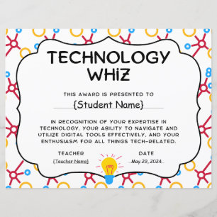Technology Whaz学生認識賞