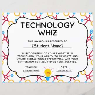 Technology Whaz学生認識賞