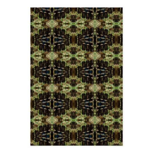 Technophiles Lab用コンピュータ回路 ポスター (正面)