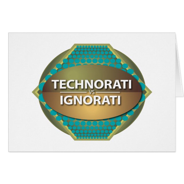 Technorati対Ignorati (正面横)