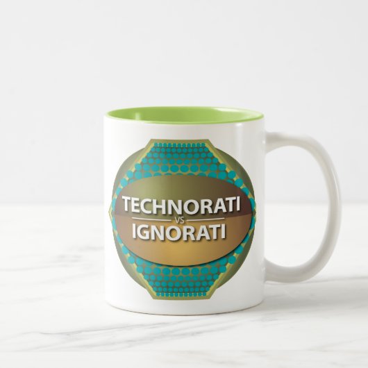 Technorati対Ignorati ツートーンマグカップ (右)