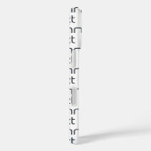 Technotext Techno Text Logo Case-Mate iPhoneケース (裏面 / 右)