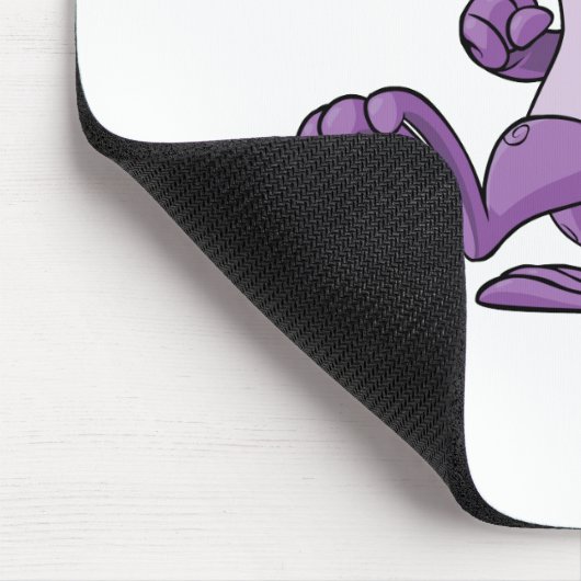 Techoの紫色 マウスパッド (コーナー)