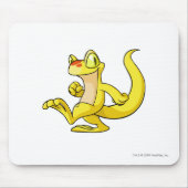 Techoの黄色 マウスパッド (正面)