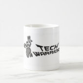 Techwarriorのマグ コーヒーマグカップ (中央)