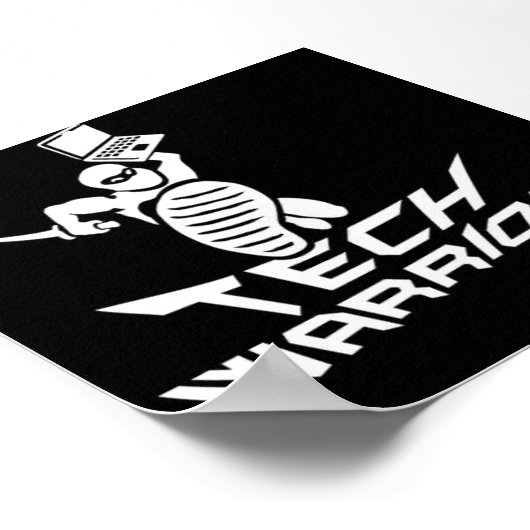 Techwarriorポスター ポスター (角)