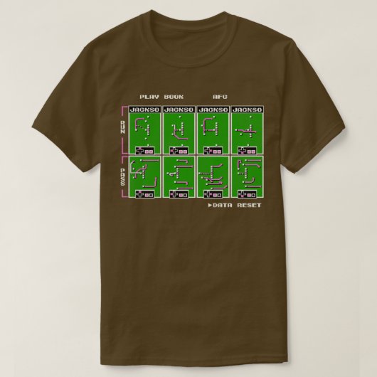 TECMO BOレトロテモ遊 Tシャツ (デザイン正面)