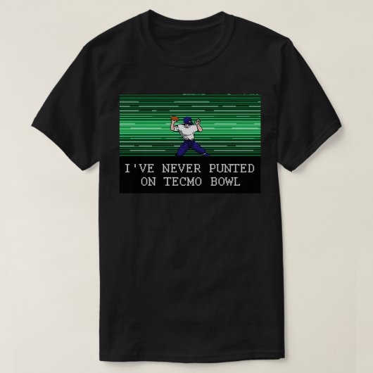 Tecmo Bowl IveパントエッセンシャルTシャツ Tシャツ (デザイン正面)