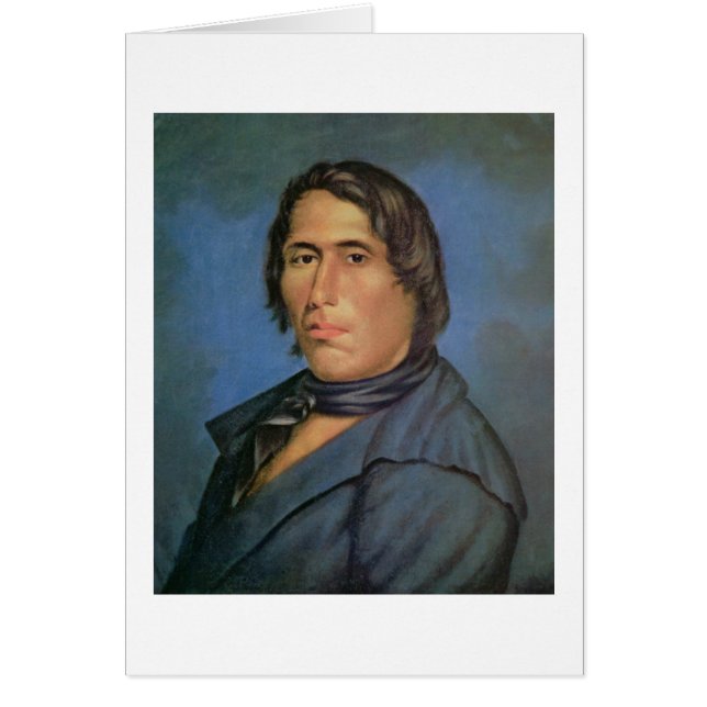 Tecumseh (1768-1813年) (キャンバスの油) (正面)