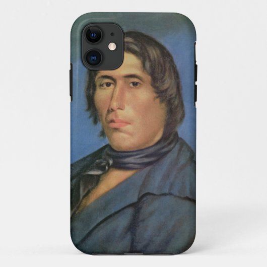 Tecumseh (1768-1813年) (キャンバスの油) Case-Mate iPhoneケース (裏面)