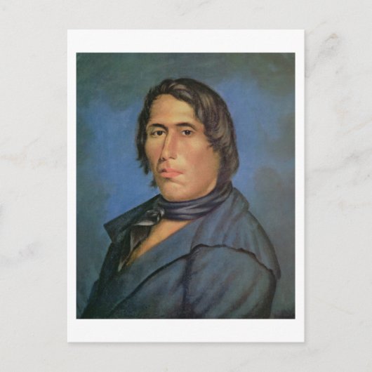 Tecumseh (1768-1813) (キャンバス上の油) ポストカード (正面)