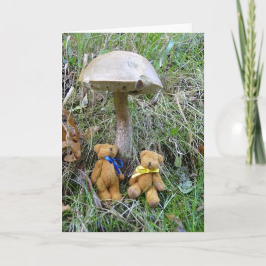 「TedとTeena in Happy Valley」 カード (正面)