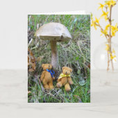 「TedとTeena in Happy Valley」 カード (黄色い花)