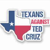 Ted Cruzノートパソコンに対するTexans シール (正面)