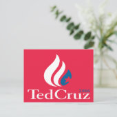 Ted Cruz 2016ロゴ ポストカード (スタンド正面)