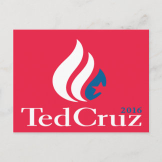 Ted Cruz 2016ロゴ ポストカード