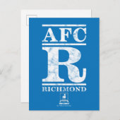 Ted Lasso | AFC R Richmond Text Logo ポストカード (正面/裏面)