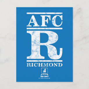 Ted Lasso   AFC R Richmond Text Logo ポストカード