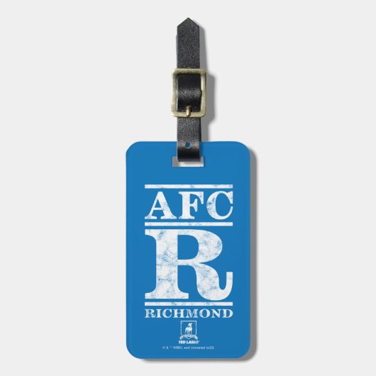 Ted Lasso | AFC R Richmond Text Logo ラゲッジタグ (正面縦)