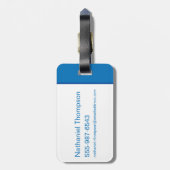 Ted Lasso | AFC R Richmond Text Logo ラゲッジタグ (裏面縦)