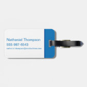 Ted Lasso | AFC R Richmond Text Logo ラゲッジタグ (裏面横)