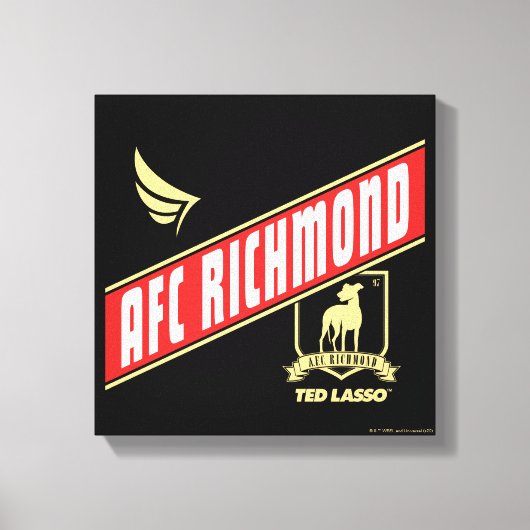 Ted Lasso | AFC Richmond Athletic Banner キャンバスプリント (正面)