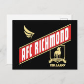 Ted Lasso | AFC Richmond Athletic Banner ポストカード (正面/裏面)